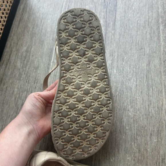 SAM EDELMAN GAVRIL PLATFORM SANDAL IN SUMMER SAND - Picture 7 of 8